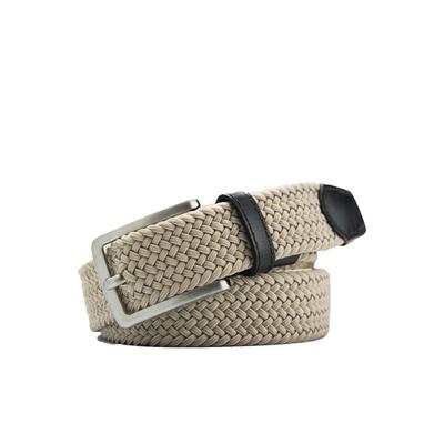 Ledergürtel MEYER "MEYER Gürtel", Herren, Gr. 85, beige, Obermaterial: 55% Polyester PES. 45% Elasthan EL., Gürtel Ledergürtel, im farbenfrohen Design