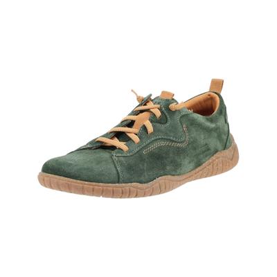 Sneaker JOSEF SEIBEL "Josef Seibel Sneaker Leder", Damen, Gr. 40, grün (dunkelgrün), Leder, Schuhe Sneaker
