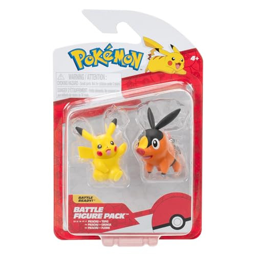 Pokémon Battle Figure 2-pack: Tepig & Pikachu