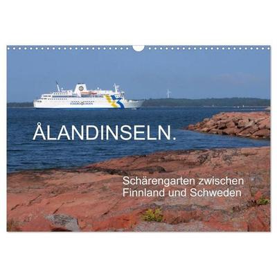 Ålandinseln. Schärengarten zwischen Finnland und Schweden (Wandkalender 2027 DIN A3 quer), CALVENDO Monatskalender
