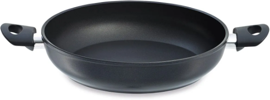 Ⓜ️🔵🔵🔵 Fissler Tegame - Tegame, Serie Cenit, Capacità 3.1 Litri, Diametro 28 cm, Manici