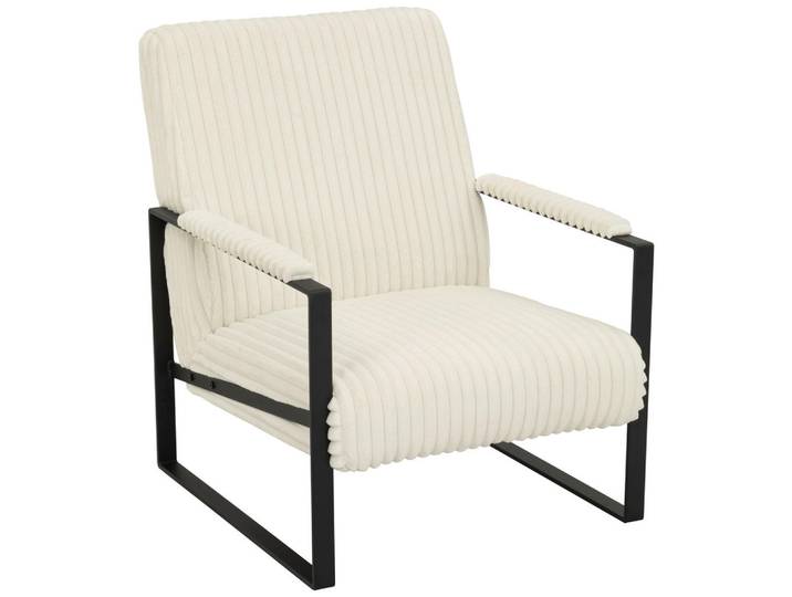 P & B Sessel, Weiß, Metall, 70x87x85 cm, Wohnzimmer, Sessel, Sonstige Sessel