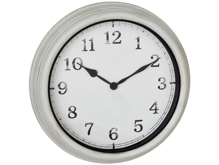 Wanduhr Tfa, Weiß, Kunststoff, 38.7x7.00x38.7 cm, Dekoration, Uhren, Wanduhren