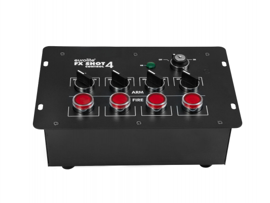 EuroLite FX Shot Control 4, Steuereinheit, 4 Kanäle,schwarz