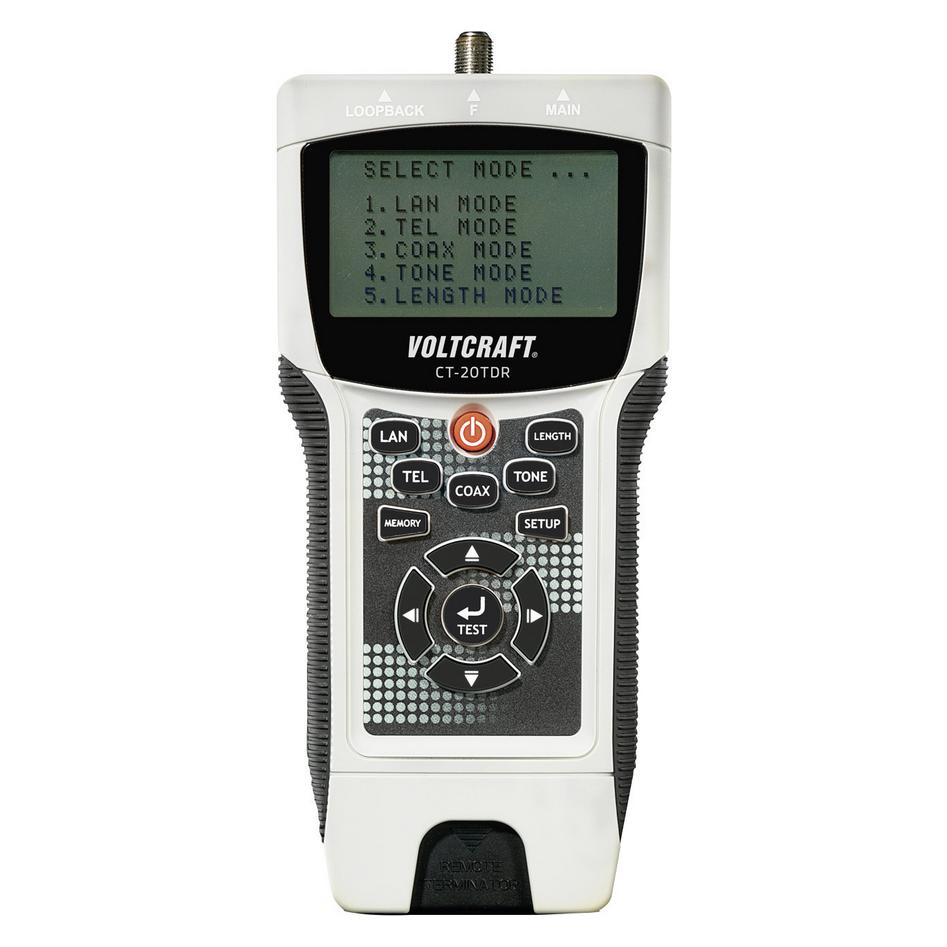 Voltcraft LAN-Kabeltester (Kabeltester) (CT-20TDR)
