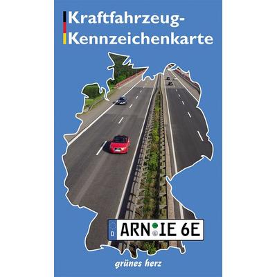Kraftfahrzeug-Kennzeichenkarte, Sonstige von , Grünes Herz, 978-3-86636-369-4