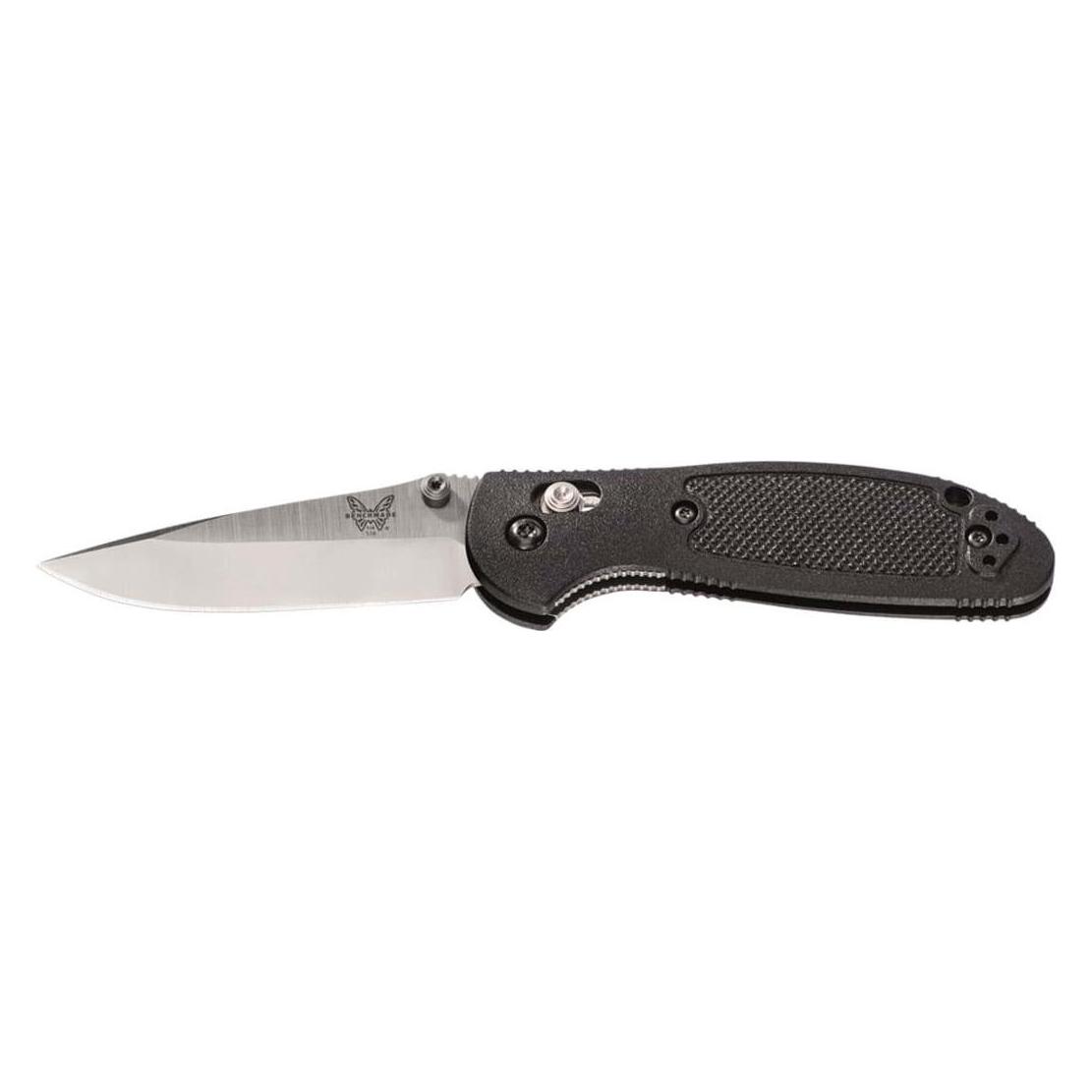 Benchmade Mini Griptilian Drop Black Satin Blade (7.39 cm) (136-562)