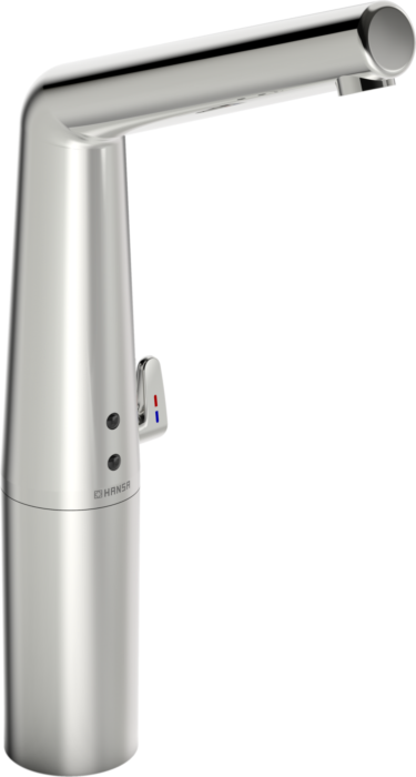 Hansadesigno Infrarot-Waschtischarmatur 51942211 Netzbetrieb, Ausladung 164 mm, chrom