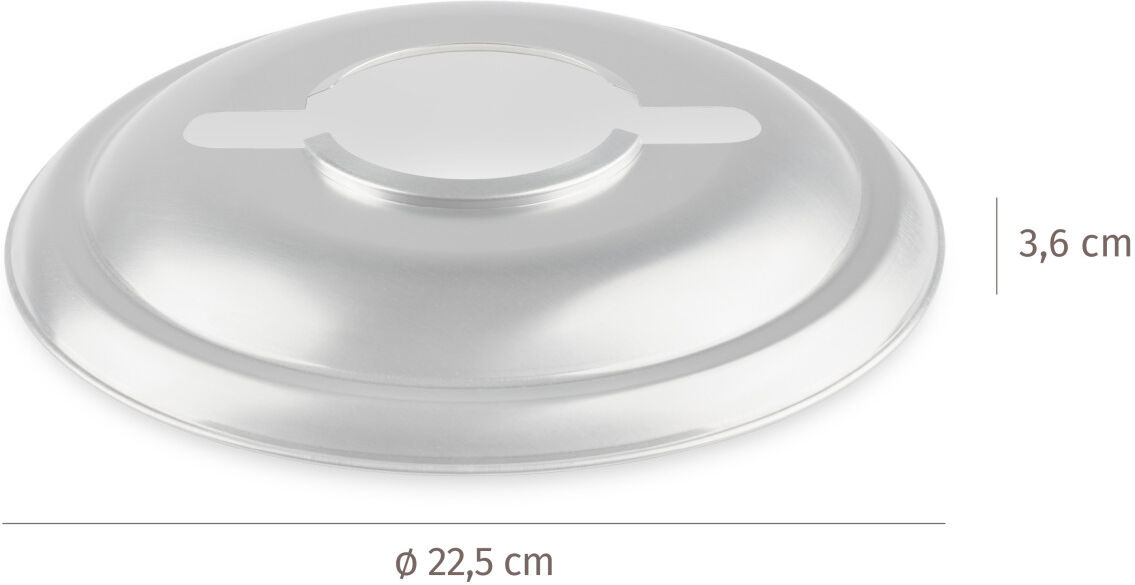 Feuerhand Reflektorschirm für Sturmlaterne Baby Special 276 nordic grey