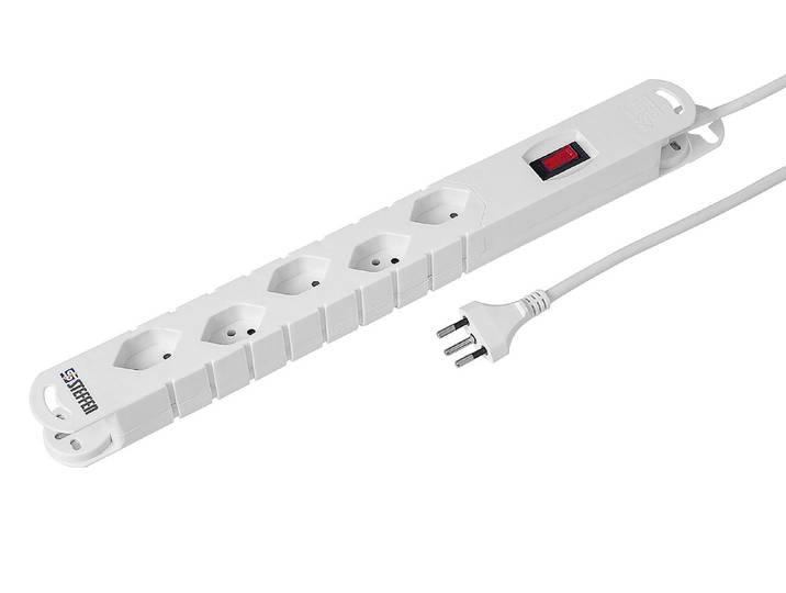 Steba Steckdosenleiste Twist mit Resetschalter 5 × Typ 13 2500 W