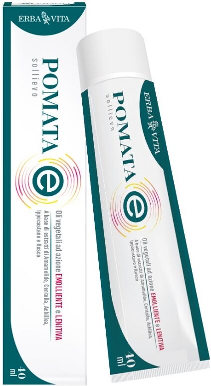 Erba Vita Pomata Lenitiva e Emolliente, 40 ml