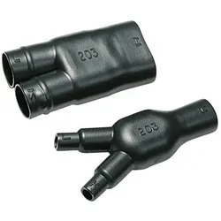 HellermannTyton Warmschrumpfteil 204-1-G PO-X BK