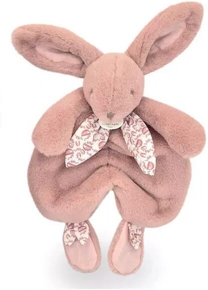 Lapin DOUDOU : Doudou lapin Rose poudré 29 cm - Doudou et Compagnie