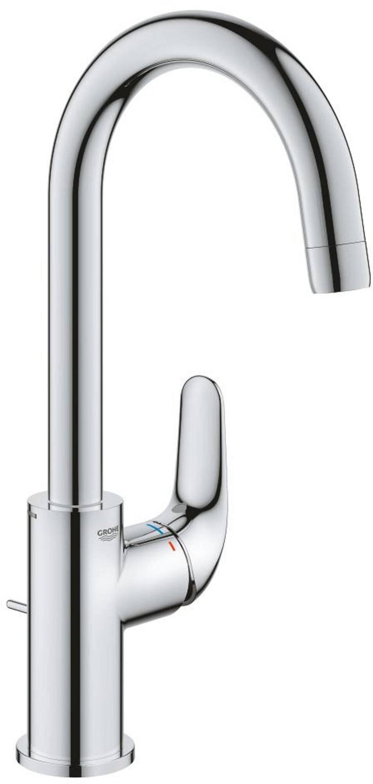 GROHE Swift eenhendige wastafelkraan met hoge uitloop - Chroom - Waterbesparend