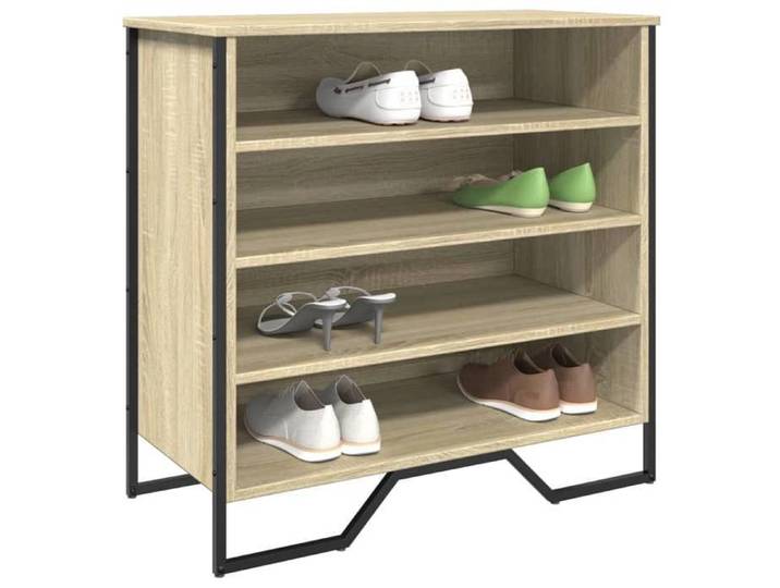 SALE 2026  Meuble à chaussures Chêne de Sonoma - Armoire à chaussures chêne sonoma 80x38x78cm - bois d'ingénierie PRO833435562