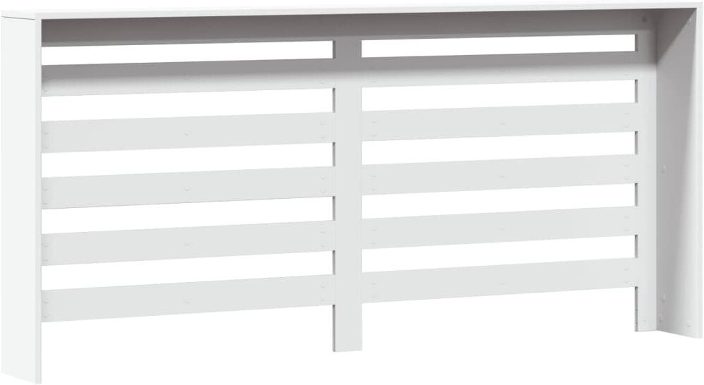 vidaXL Extra Large Radiator Cover White 175 x 20 x 82 cm