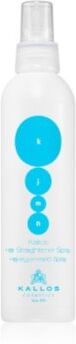 Kallos KJMN Professional Straightener Spray spray para finalização térmica de cabelo 200 ml. KJMN Professional Straightener Spray