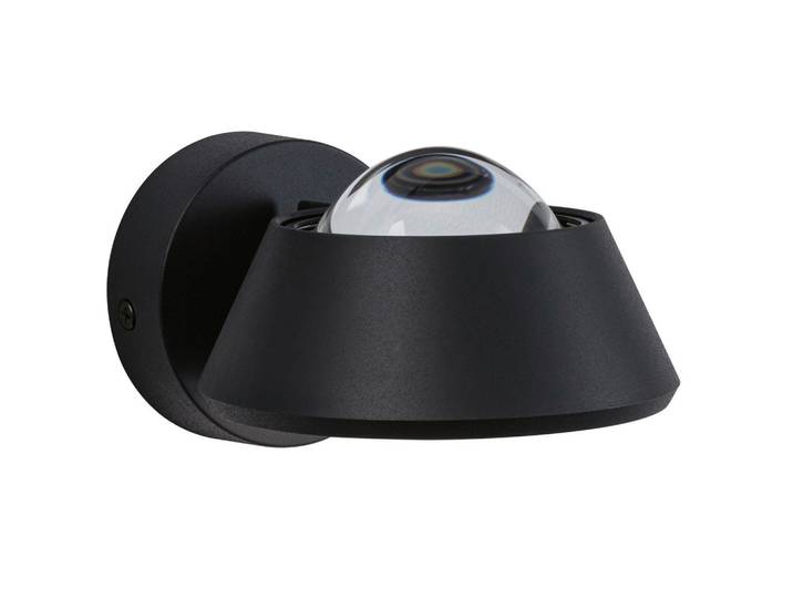 Wandleuchte Sabik in Schwarz max. 13 Watt Wandlampe