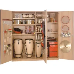 Dreitüriger Musikschrank
