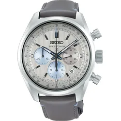 Seiko Prospex Speedtimer Automatik Chronograph Asphalt & Horizont" HBD002J1" - hellgrau - 42mm