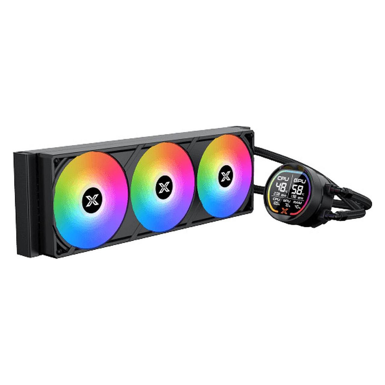 Xigmatek Kit Watercooling AIO Liquid Killer Pro Digital RGB - 360mm (Noir) (EN47404)