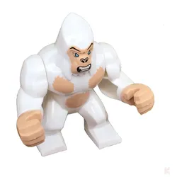 Klemos KL-40018 Klemmbaustein Gorilla weiß