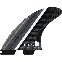 FCS II MICK FANNING GLASS FIBER FUSION TRI Finnen Set 2026 smoke/white - M