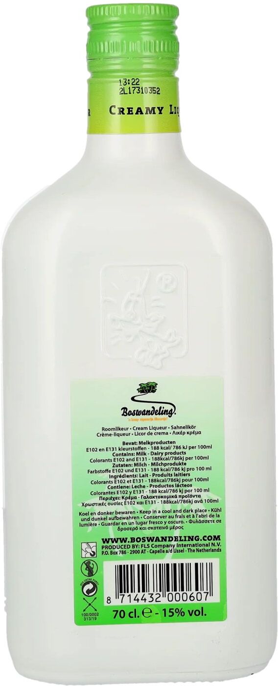 Boswandeling Creamy Liquor 15% Vol. 0,7l