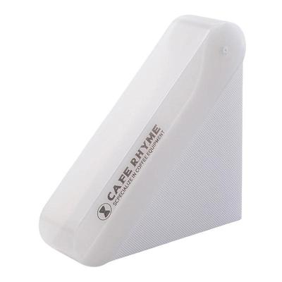 CAFE RHYME Coffee Filter Holder Dustproof Coffee Filter Storage Box With Lid For Up To Filters white