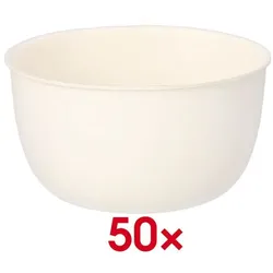 Papstar Einweg-Menüschalen 0.12 L »Evidence« 50 Stück weiß, 7.5x4x7.5 cm