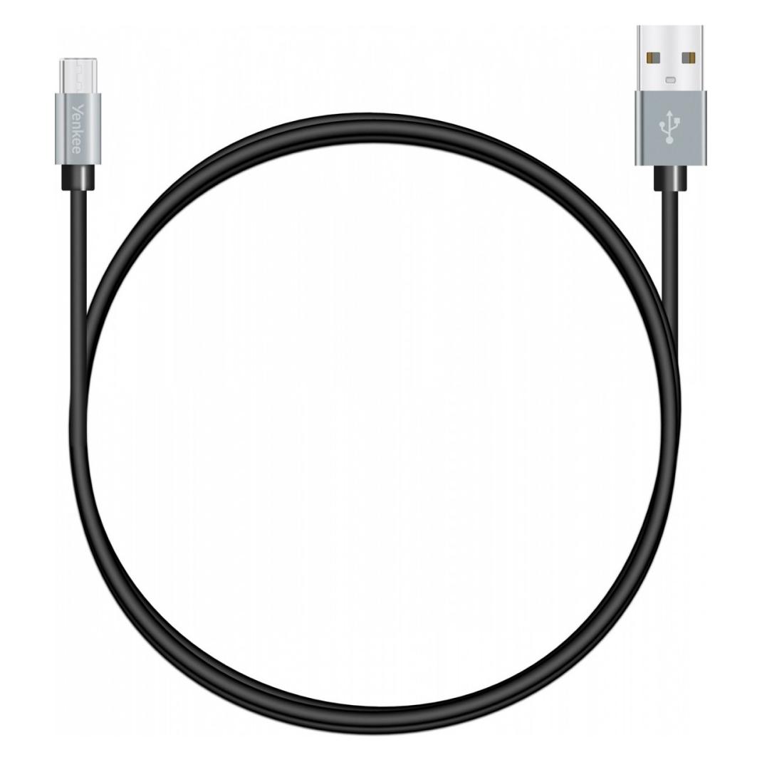 Yenkee USB-Micro USB Kabel 2m (2 m) (YCU 222BSR)