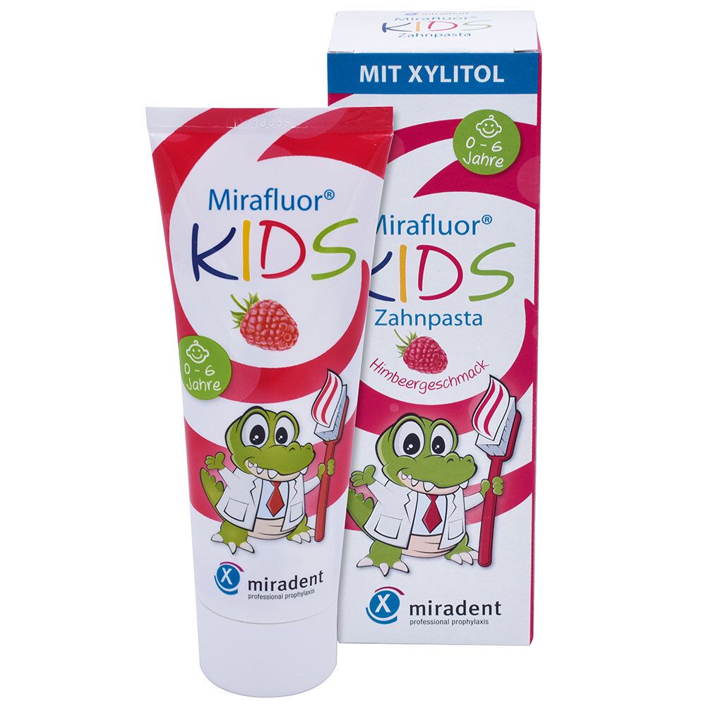 Miradent Mirafluor Kids Zahncreme 75 ml
