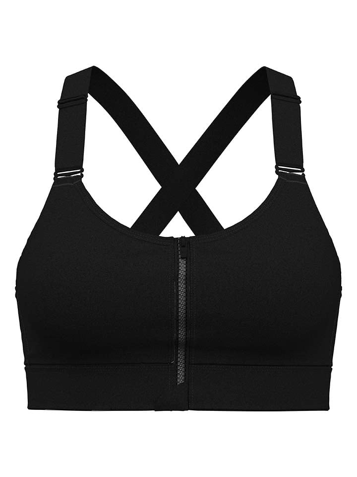 Under Armour Sport-BH "Infinity 2.0" in Schwarz - High in Schwarz - L/D-DD Cup