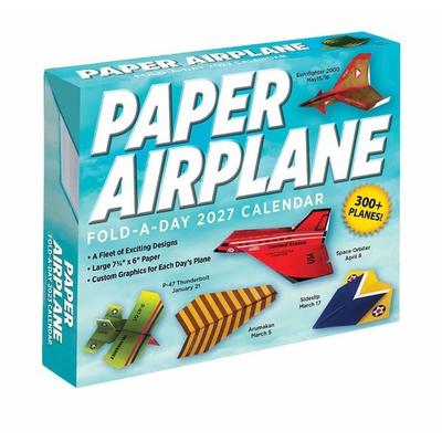 Paper Airplane Fold-a-Day – Papierflieger-Faltvorlage für jeden Tag 2027