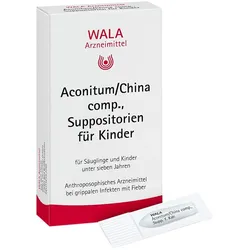 ACONITUM/CHINA comp.Kindersuppositorien 10X1 g
