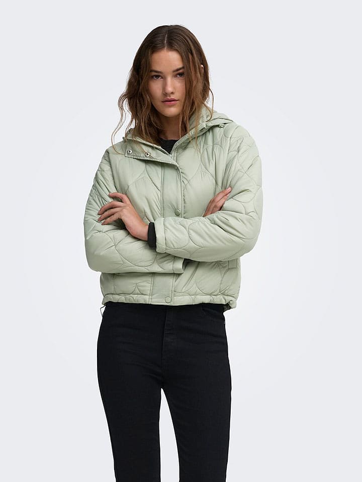 ONLY Übergangsjacke in Grün - L