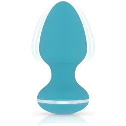 Cala Azul, Analtoy, Blanca Vibrierender Analplug Azul