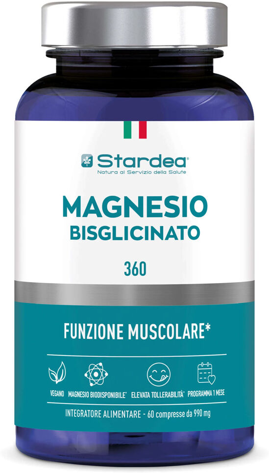 stardea magnesio bisglicinato 360 60 cpr
