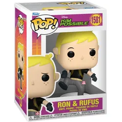 Funko - POP! - Kim Possible - Ron with Rufus Vinyl