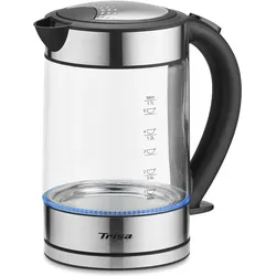 Trisa Compact Boil, Wasserkocher, Silber, Transparent