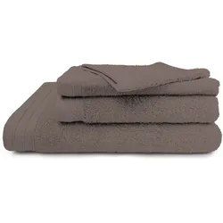 The One Towelling Bio Handtuch T1-ORG50 taupe 50 x 100 cm