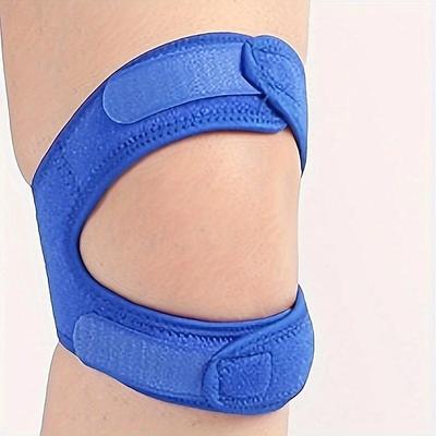 1 Stück Patella-Stützgurt, verstellbare Kompressions-Knieorthese für Sport, Laufen, Wandern und Fitness, Knieschützer