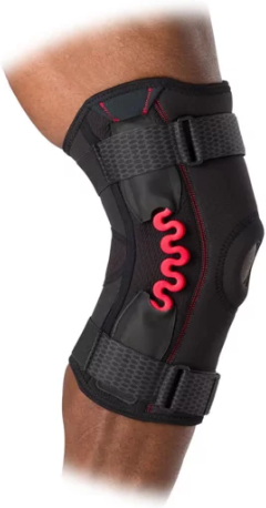 McDavid NRG Knee Brace w/ Spring Hinge Heavy-Duty - Polvituki (30630R) (25) - S