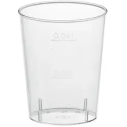Papstar, Einweggeschirr, Schnapsglas (40x)