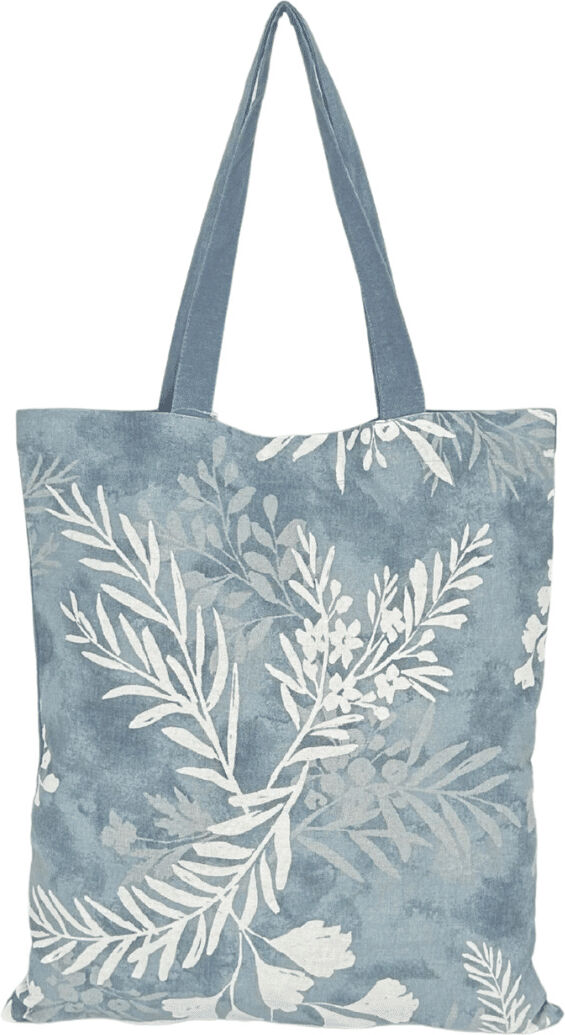 Tirolix Shopper in Cotone Blu 45x40x1 cm