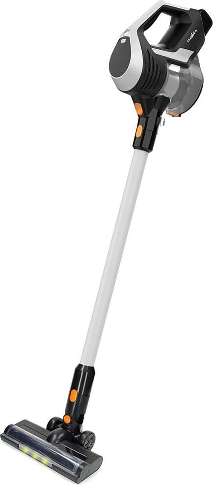 Nedis Stafstofzuiger met gemotoriseerde borstel en HEPA-luchtfilter, 130 W, 10000 Pa, Zwart/Oranje