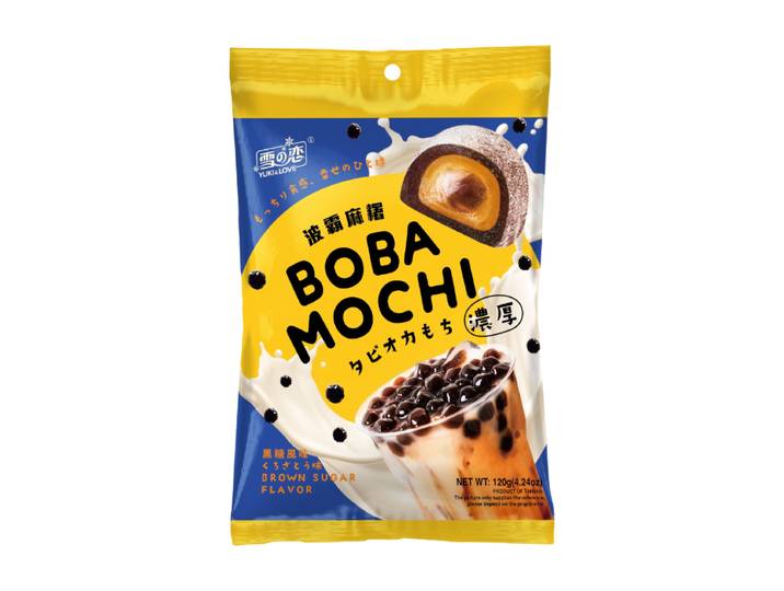 Yuki &amp; Love Boba mochi saveur sucre brun - 120 g