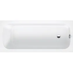 Duravit Collection One Badewanne, Einbau, 1600x700x480mm, Acryl, 1 Rückenschräge, weiß, 700610000000000