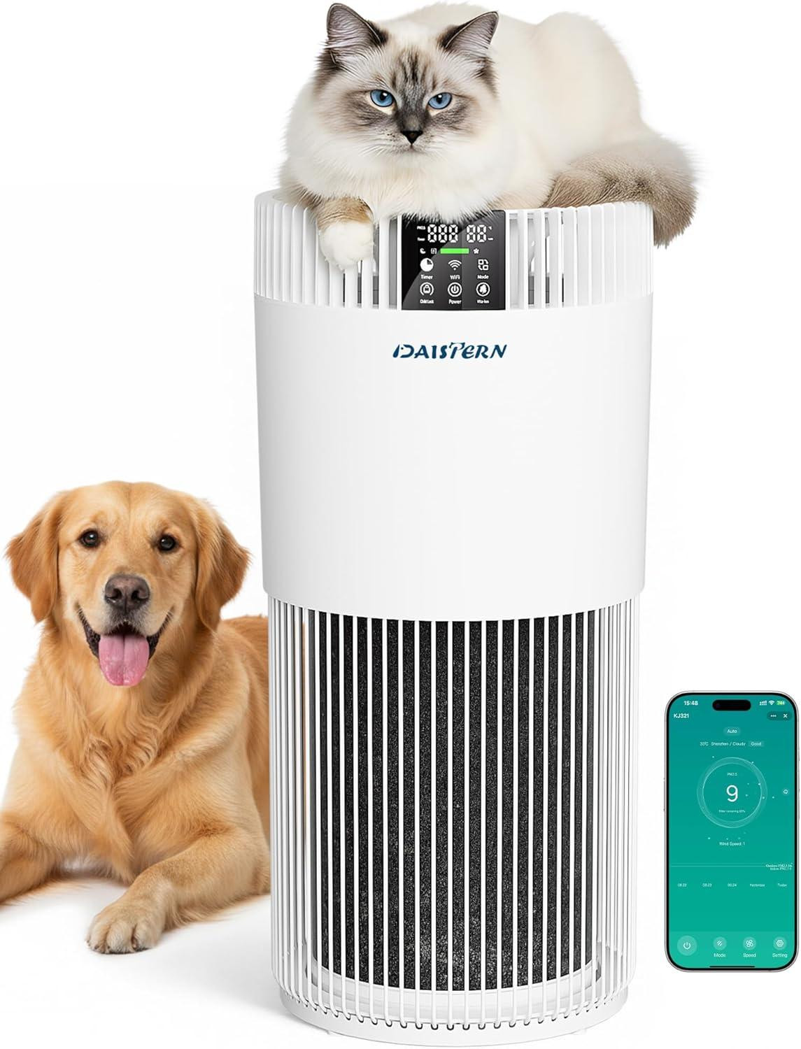Selius Smart Luchtreiniger voor Huisdieren