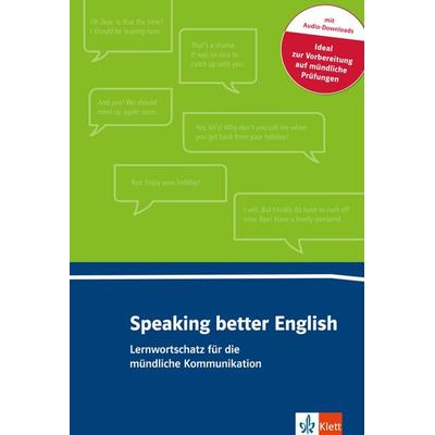 Speaking better English, Taschenbuch von , Klett Sprachen GmbH